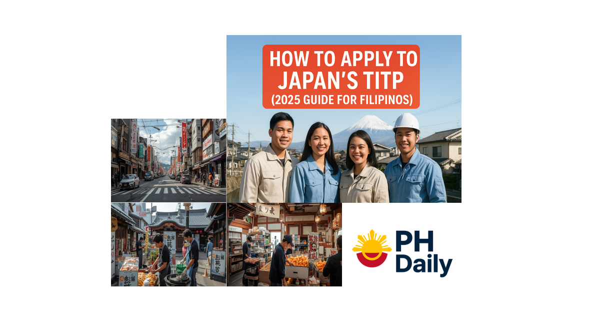 How to Apply to Japan’s TITP (Technical Intern Training Program) [2025 Guide for Filipinos]